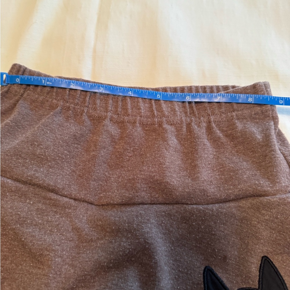 Toddler/Girls Brown Skirted Leggings with Cute Cat Detail - Picture 4 of 6